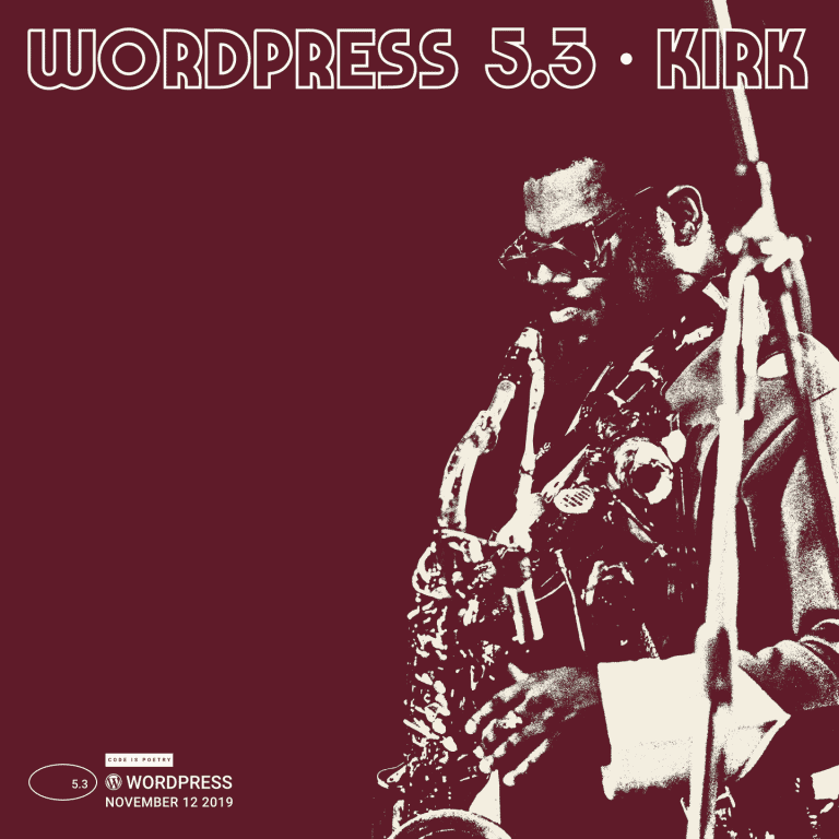 WordPress 5.3 更新